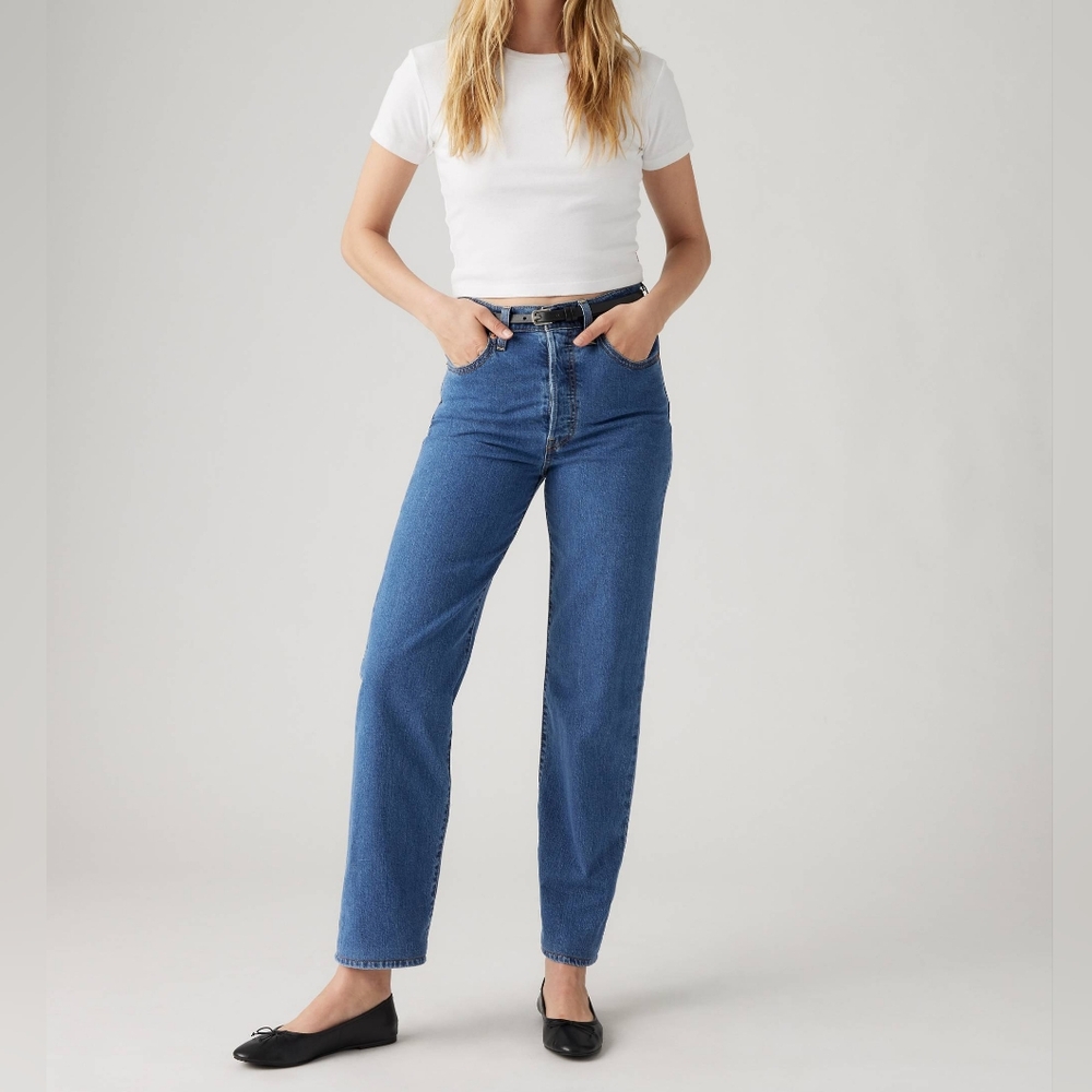 Levi's Ribcage Straight Ankle Jeans
